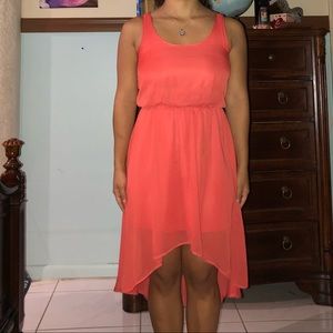 Orange High-Low Dress!